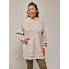 Dayé Rose - Oversized Heather Still-Hoodie 2.0 -...