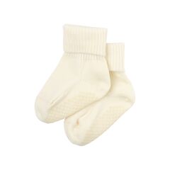 Woolyorganic - Merinowolle Socken - ecru