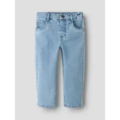 LilAtelier - Baggy Jeans - Medium Blue Denim