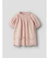 LILAtelier - Halbarm Bluse - Peach Whip