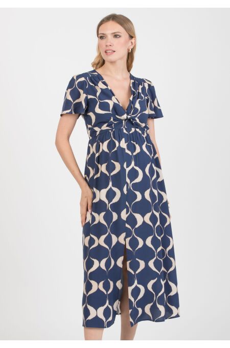 Attesa - Kleid Raya - Blue