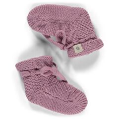 A Tiny Story - Baby Strickschuhe - Rouge