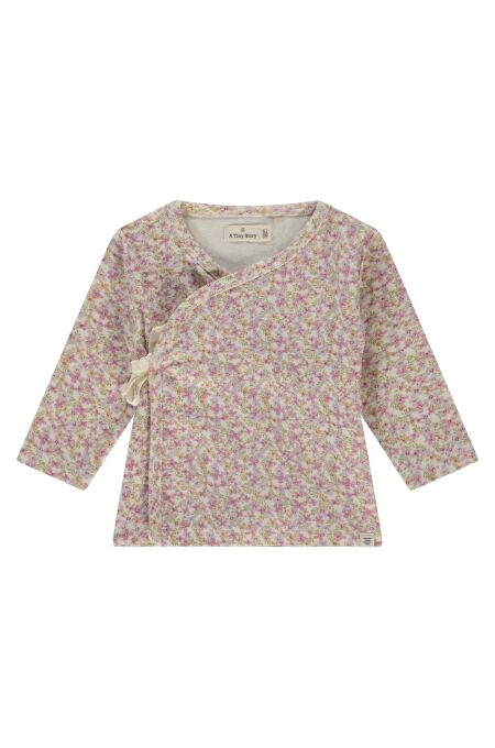 A Tiny Story - Baby Wickel-Shirt - Blumen