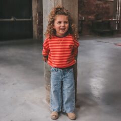 Your Wishes - Kids Stripe Sweater - french/blue