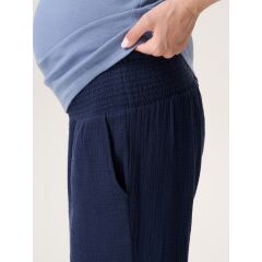 Noppies Maternity - Pants UTB wideleg fit long Naval Academy