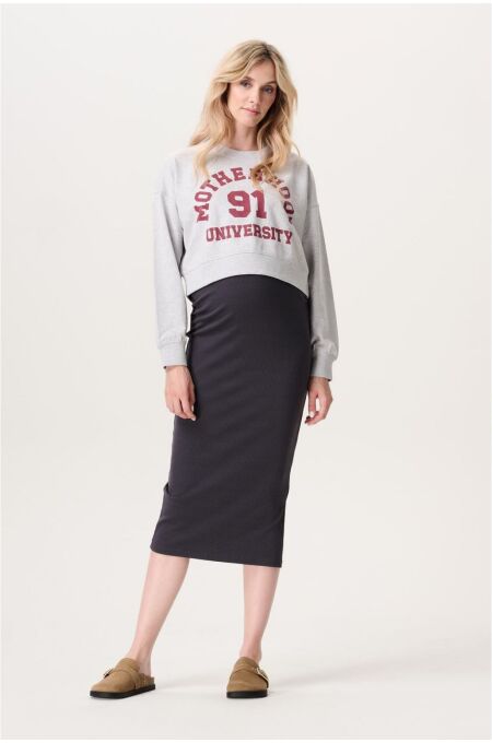 Noppies Maternity - Still-Sweater Motherhood - Grey Melange
