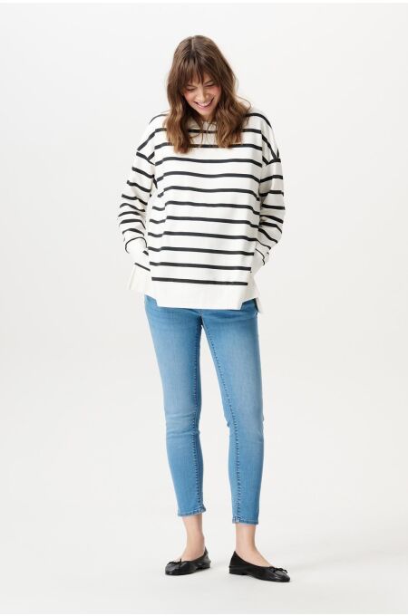 Noppies Maternity - 7/8 Jeans Mila slim - Mid Blue denim