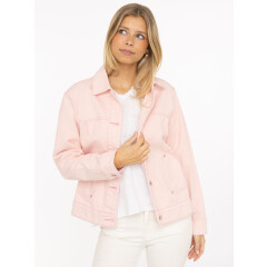 Zwillingsherz - Jeansjacke Herz- rosa