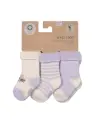 Lässig - Baby Terry Socken (3er-Pack) - Cat