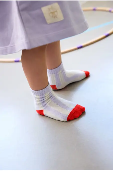 Lässig - Kinder Tennis-Socken (3er-Pack) - Cat