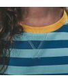 Your Wishes - MOM Stripe Sweater - türkis/blue