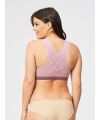 Cake Maternity - Milk Bamboo Sleep Nursing Bra - mauve