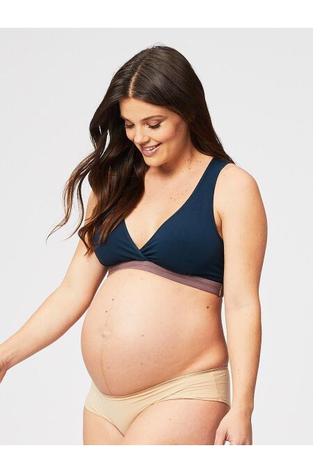 Cake Maternity - Milk Bamboo Sleep Nursing Bra - navy
