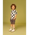Stains&Stories - Boys Karo T-Shirt - antra