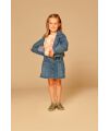 Stains&Stories - Girls Jeans Skort - medium blue