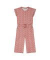 Stains&Stories - Girls jumpsuit short sleeve - Blumen