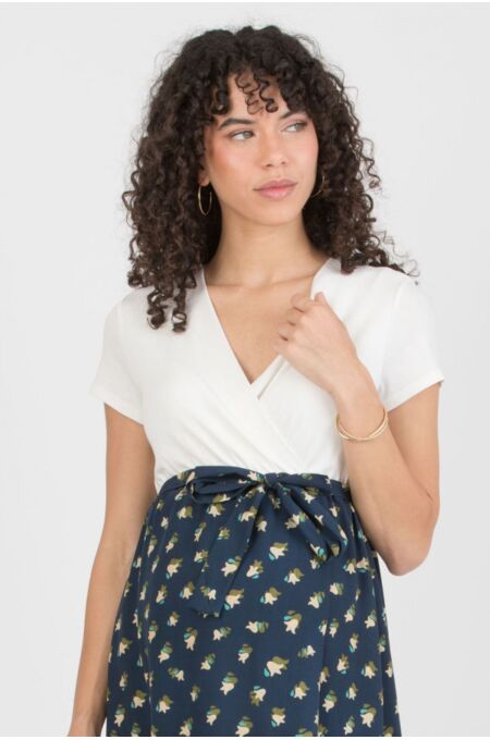 Attesa - Kleid Federica - navy