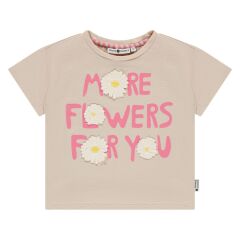 Stains&Stories - Girls t-shirt short sleeve - beige