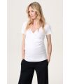 Noppies Maternity - Still-Shirt Sanson - white