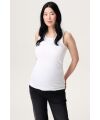 Noppies Maternity - Tanktop Kaysa - optical white