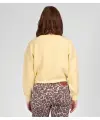 Love2Wait - Cropped Strickpulli - soft yellow
