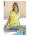 Balloon - Still-Musselin Bluse Moon - yellow