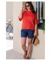 Balloon - Short Blue Jean - denim blue