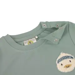 Lässig - T-Shirt Jersey GOTS Duck granite green