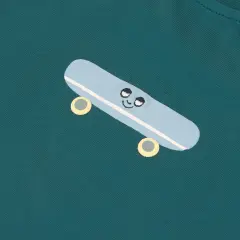 Lässig - T-Shirt Jersey  Skateboard teal green