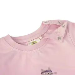 Lässig - T-Shirt Jersey  Cat cloud pink