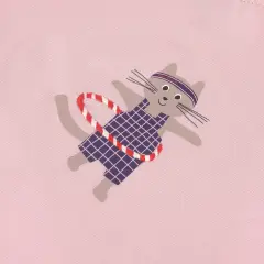 Lässig - T-Shirt Jersey  Cat cloud pink