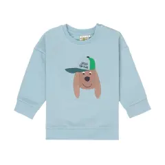 Lässig - Kids Sweater  Dog pale blue