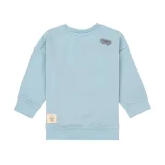 Lässig - Kids Sweater GOTS Dog pale blue