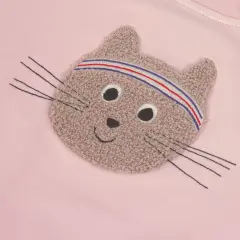 Lässig - Kids Sweater  Cat cloud pink