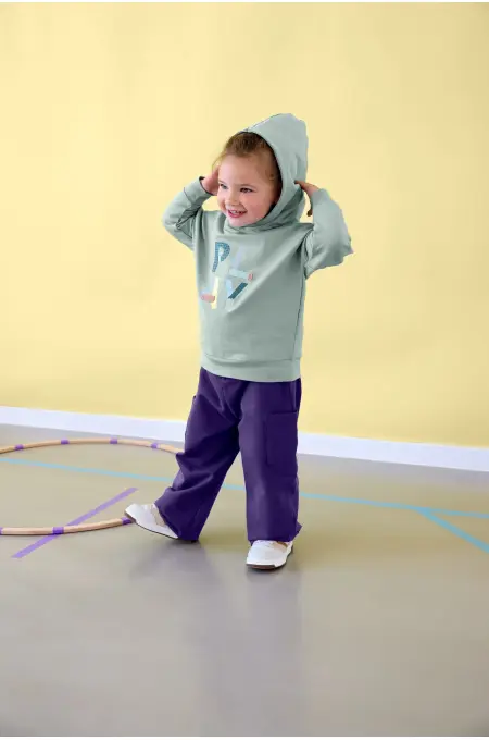 Lässig - Kids Hoodie  pale blue