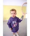 Lässig - Kids Hoodie GOTS purple