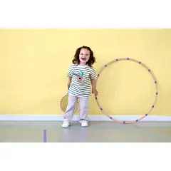 Lässig - Bell-Bottom Pants Ribbed GOTS pastel lilac