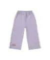Lässig - Bell-Bottom Pants Ribbed GOTS pastel lilac