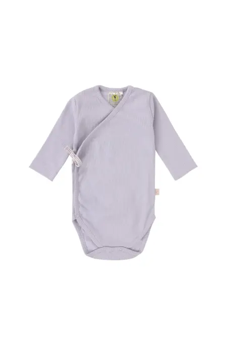 Lässig - Long Sleeve Body Ribbed GOTS pastel lilac