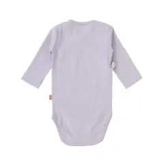 Lässig - Long Sleeve Body Ribbed GOTS pastel lilac
