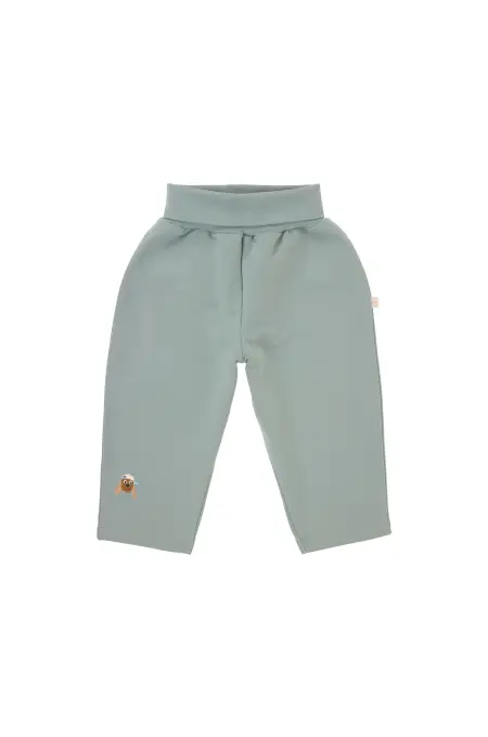 Lässig - Sweatpants GOTS granite green