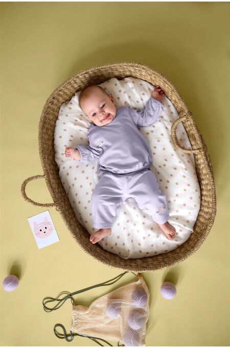 Lässig - Sweatpants GOTS pastel lilac