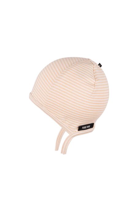 Pure Pure - Erstlingsmütze BW - beige-natur
