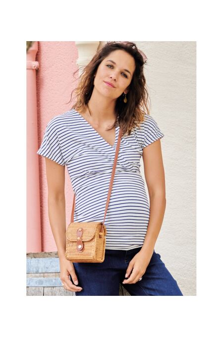 Balloon - Still-T-Shirt Irma - marin striped