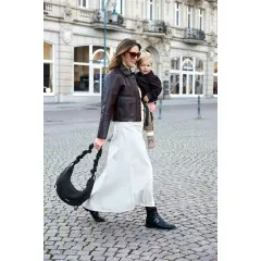 Lässig - Lunua Bum Bag Up Nubbed black