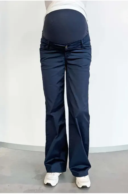 Love2Wait - Wide Leg - Navy