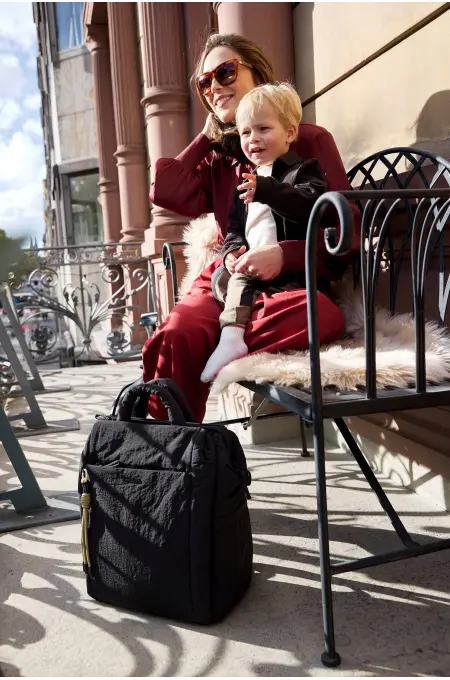 Lässig - Wickelrucksack Minoa - mint