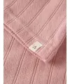 LilAtelier - Kurzarm-Shirt mit Rüschen - misty rose