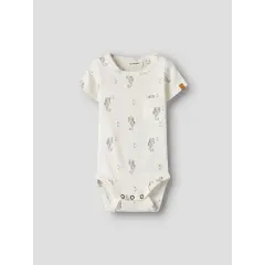 LilAtelier - Halbarm Body mit Seepferdchen Print -...
