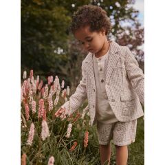 LilAtelier - Gestreifter Blazer - Coconut Milk